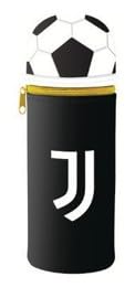 Seven Astuccio scuola JUVENTUS per ragazzi in morbido silicone, Bambino, Ragazzo, Calcio, Prodotto ufficiale, Idea regalo