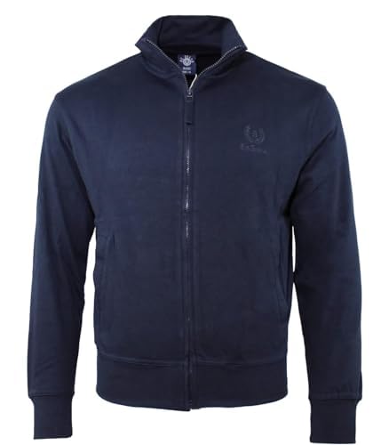 Be Board Felpa 100% Cotone con Zip Intera e Tasche Art. 9114