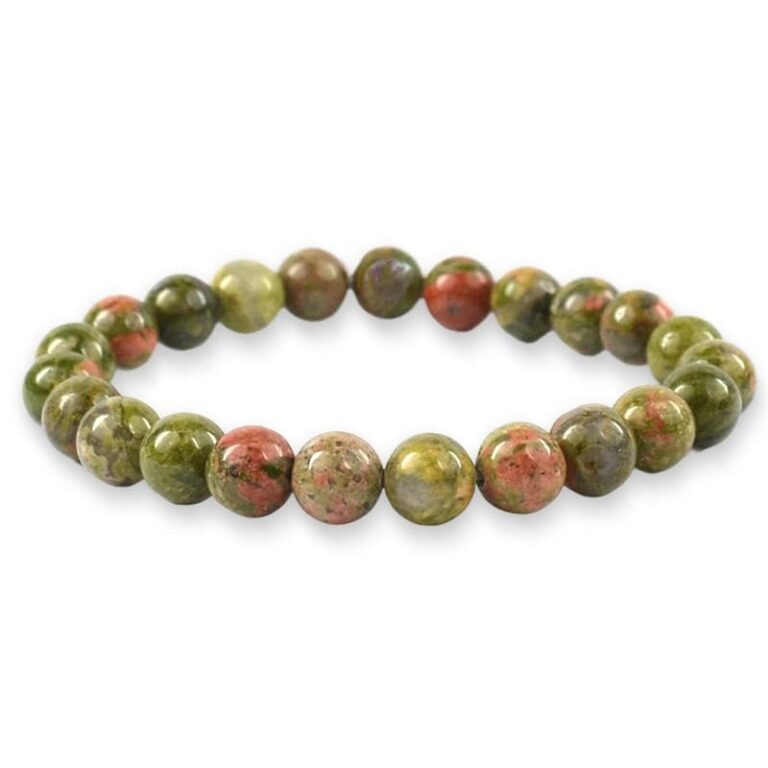 TENET – Bracciale a sfere di pietra vera naturale elasticizzato