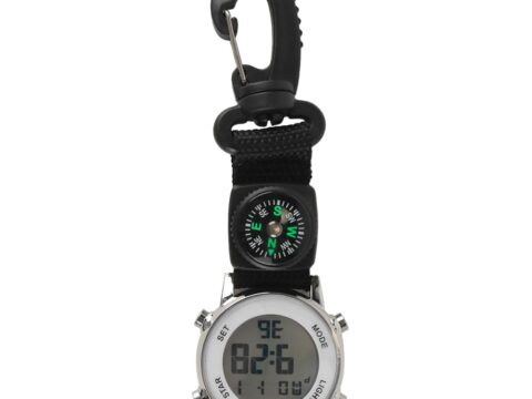 WANGCL Orologio da Tasca Digitale per Infermiere con Moschettone