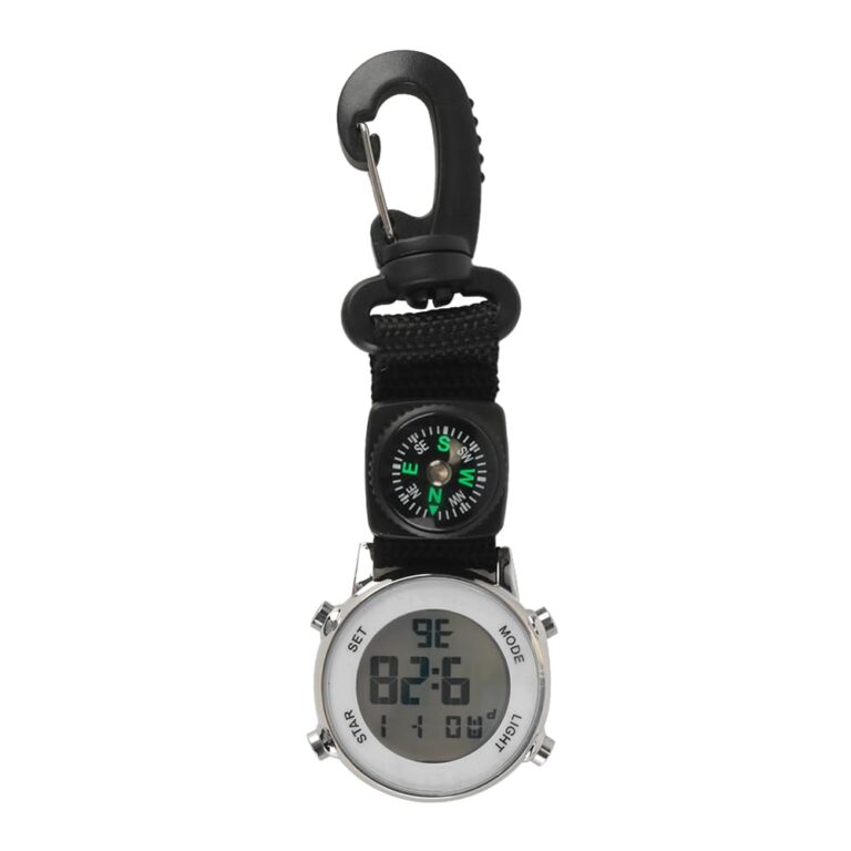 WANGCL Orologio da Tasca Digitale per Infermiere con Moschettone