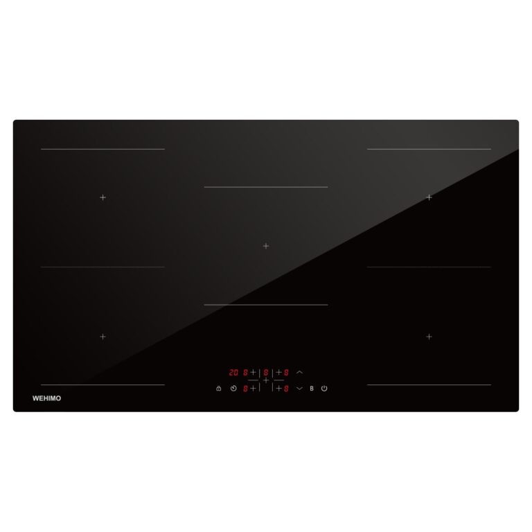 WEHIMO Piano Cottura a Induzione 90 cm, 5 Fuochi 8600W
