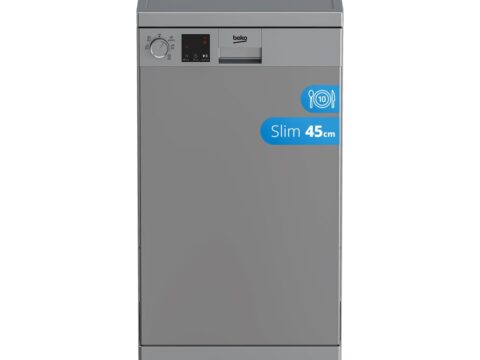 Beko DVS05024S Lavastoviglie Slim 45 cm Argento