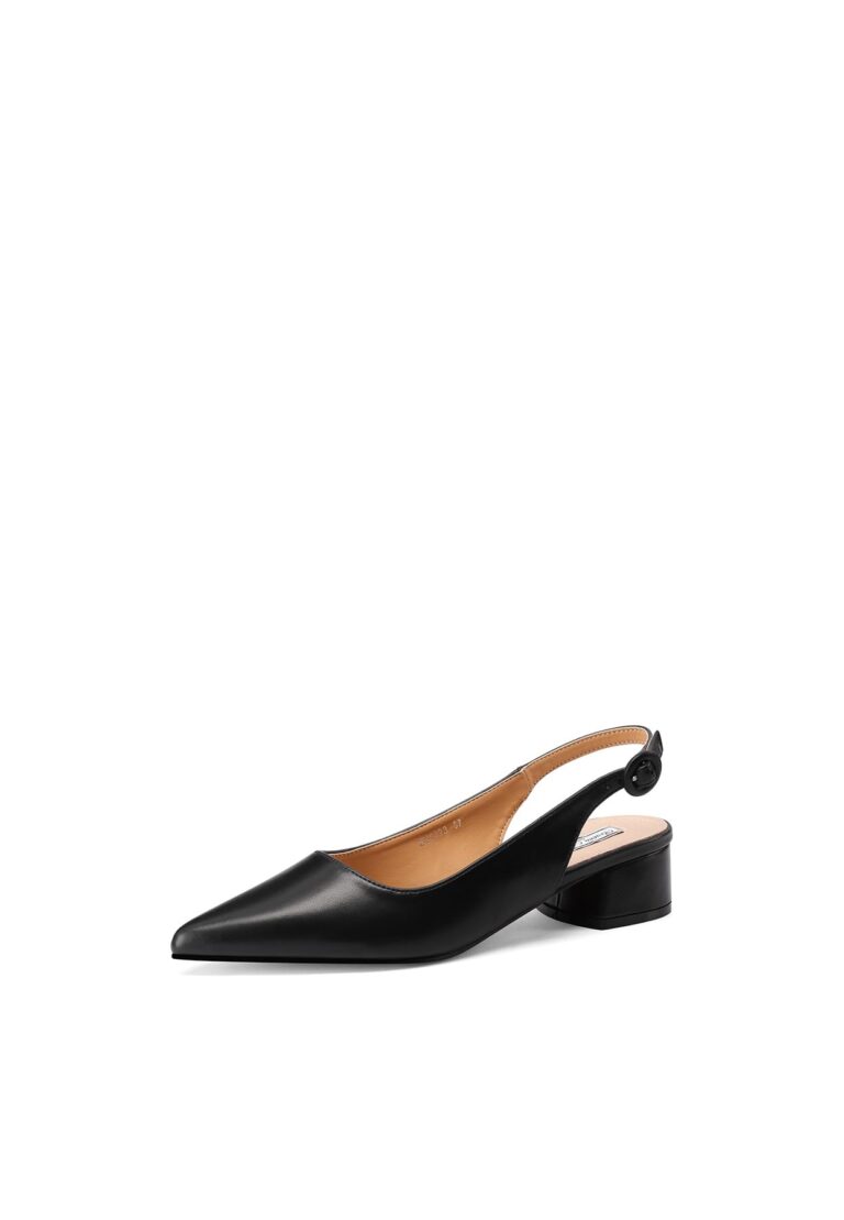 Queen Helena ZM9323 - Décolleté con tacco basso e cinturino