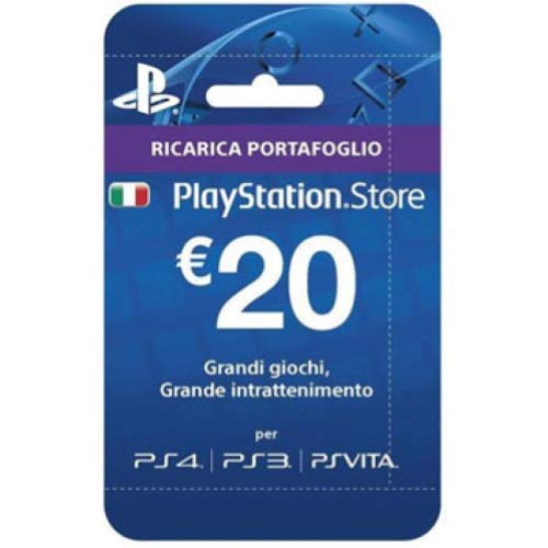 PlayStation Live Card 20 Euro - Ricarica Wallet PSN
