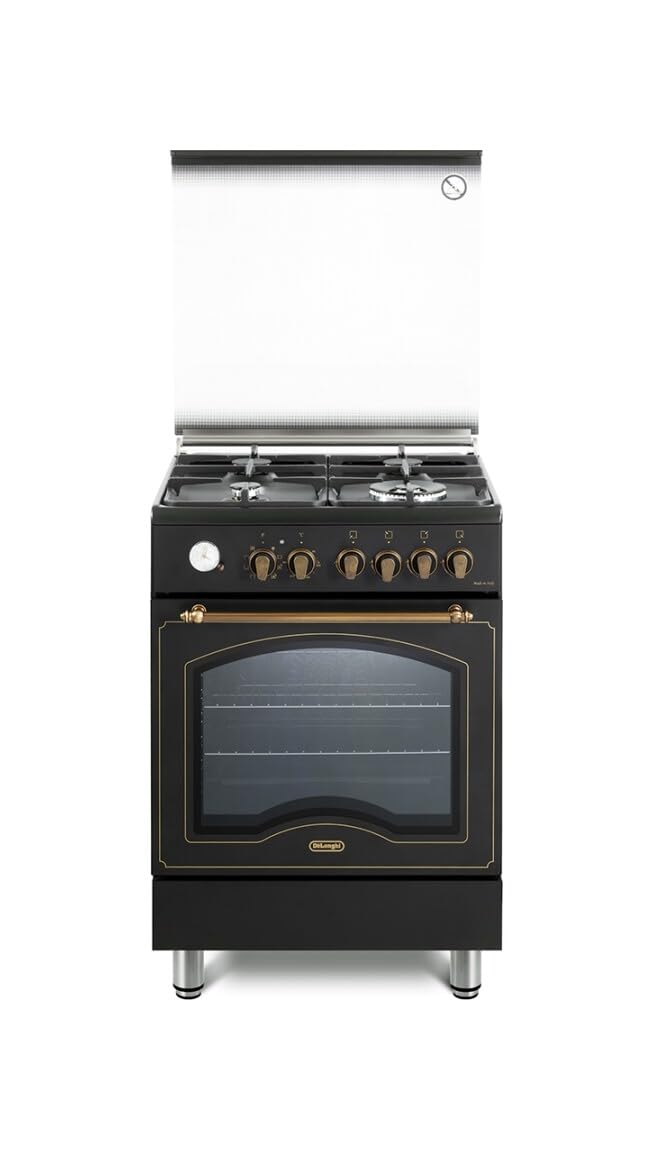 De'Longhi PEMA 664 CLSG Cucina a gas 60 cm forno multifunzione