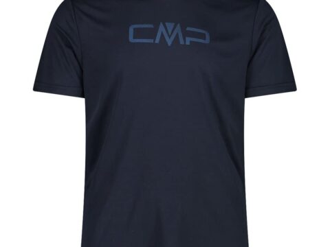 CMP T-Shirt Girocollo da Trekking Uomo con Logo – 39T7117P