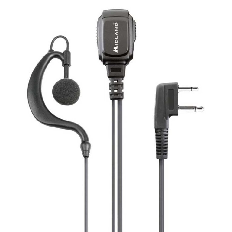 Midland MA21-L PRO Microfono con Auricolare Mono per Walkie Talkie