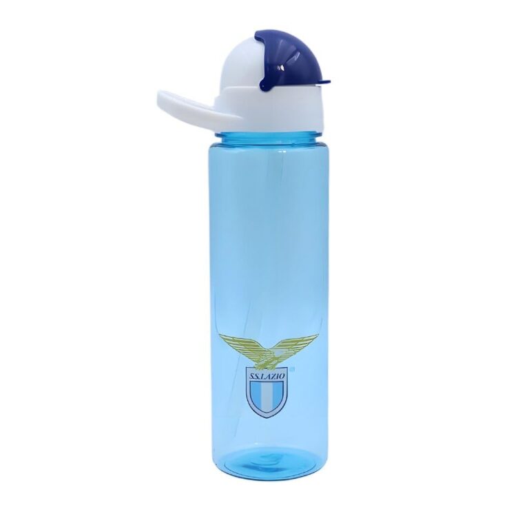 Borraccia/thermos Tritan SS Lazio prodotto ufficiale, celeste