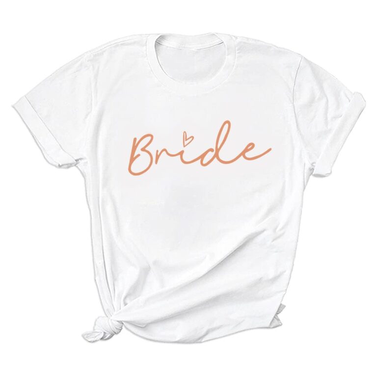 WOOD MEETS COLOR T-Shirt Squadra Sposa e Damigella d'Onore
