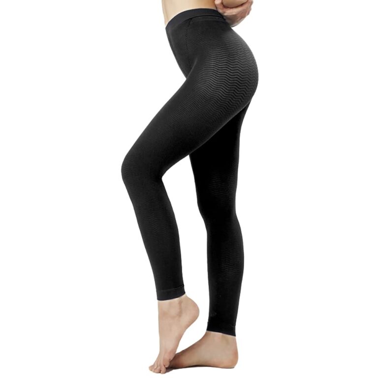 Solidea Silver Wave Long - Leggings micromassaggianti a compressione