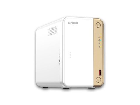 QNAP TS-262-4G NAS 2 Bay con Intel Celeron e 2.5GbE