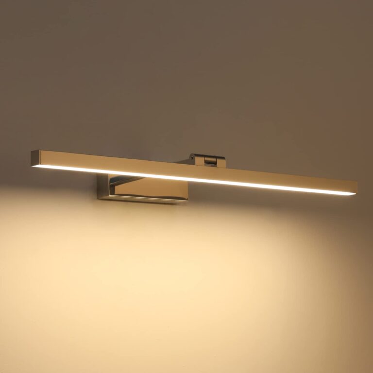 Klighten Applique LED specchio bagno 60cm girevole 18W IP44