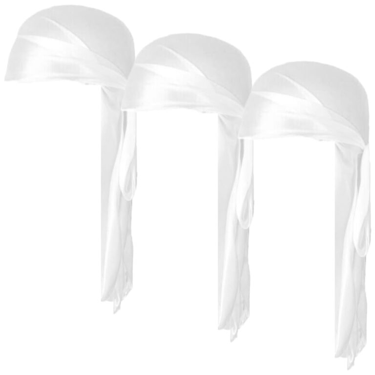 Coyun Set 3 Durag Lunghi Unisex Stile Pirata