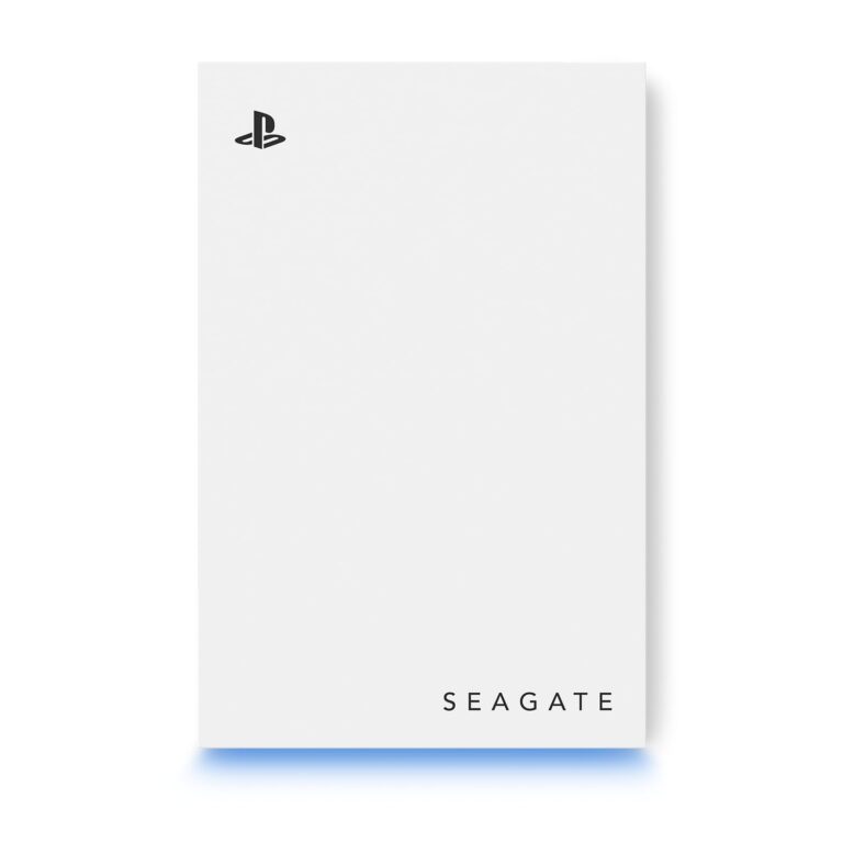 Seagate Game Drive för PS4/PS5 2TB, Extern HDD, USB 3.0, Officiellt Licensierad, Blå LED, inkl. 2 veckor PlayStation+ (STL...