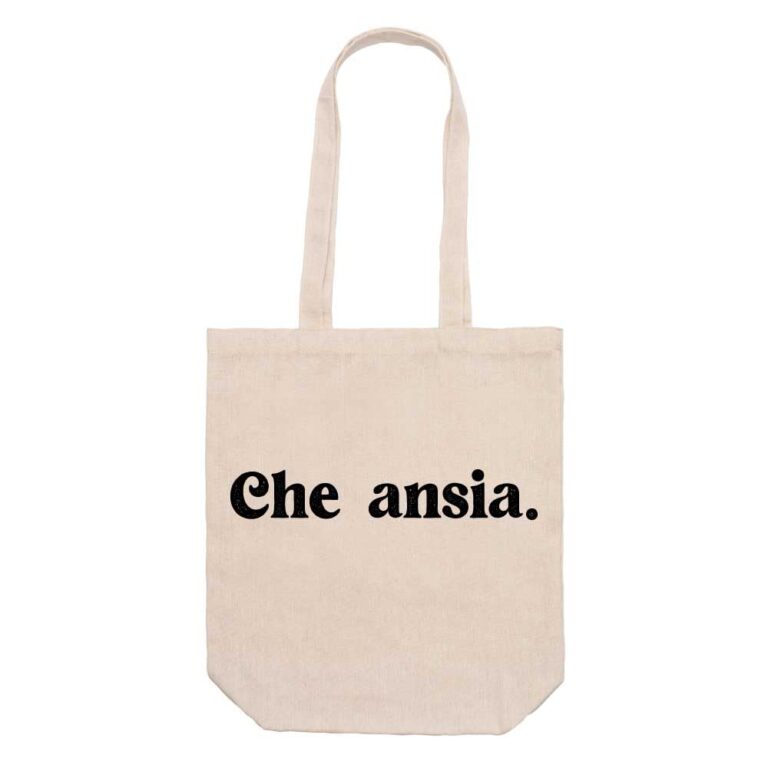 La Ruotante - Borsa tote shopper con frasi sarcastiche