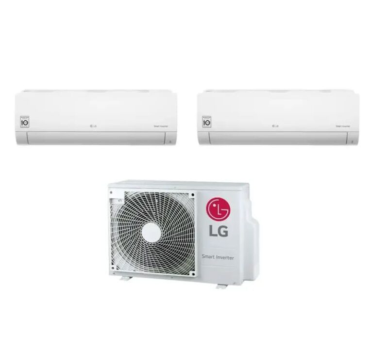 Climatizzatore LG Libero Smart wifi dual split 12000+12000 btu inverter in R32 MU2R17 A++
