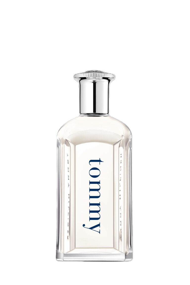 Tommy Hilfiger – Eau de Toilette Tommy 100 ml – Profumo Uomo – Fragranza Fougère – Note Agrumate e Fruttate – Flacone in V...