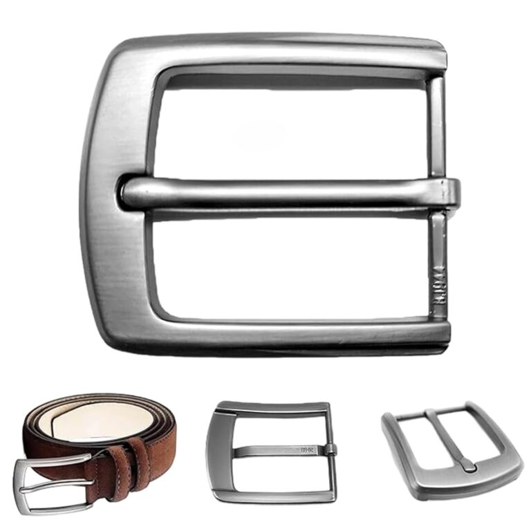 KAHZOR Fibbia per Cintura 40mm in Lega di Zinco Design Classico