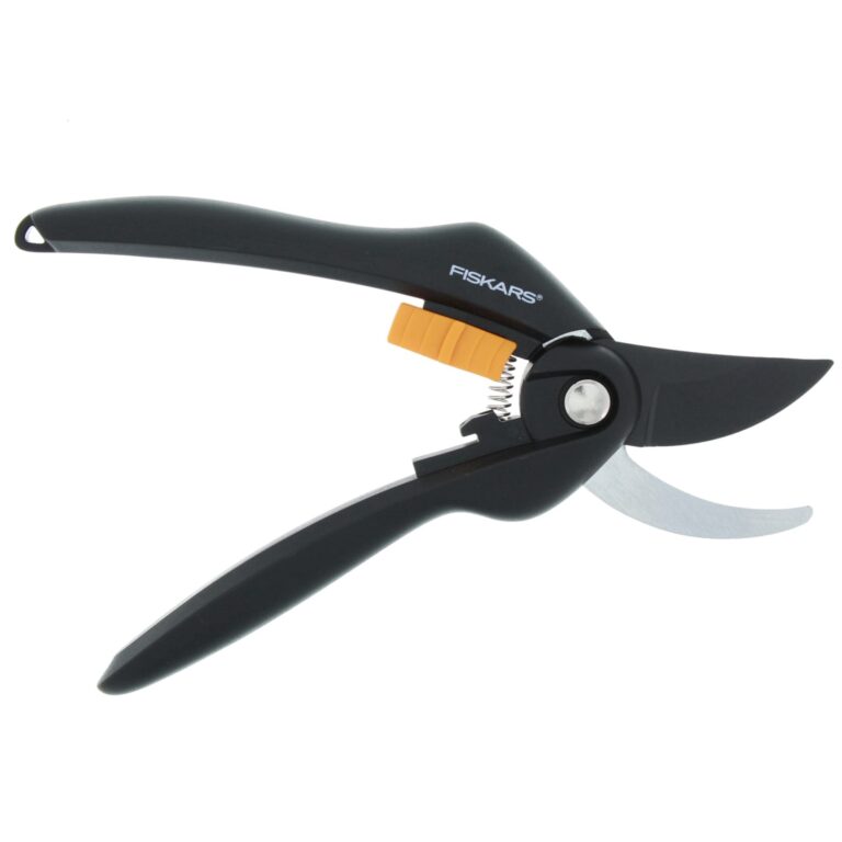 Fiskars Cesoie da potatura Bypass con lame antiaderenti 20 cm