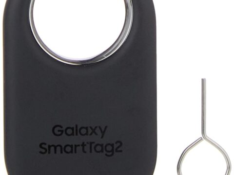 Samsung Galaxy SmartTag2 – Localizzatore Bluetooth e UWB, Nero