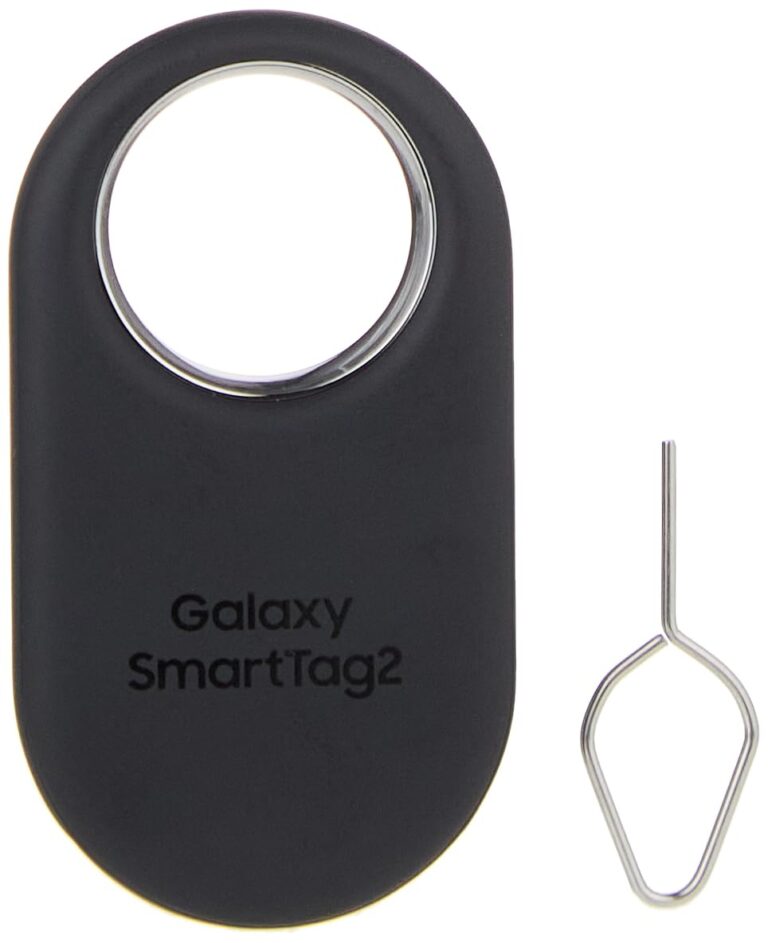 Samsung Galaxy SmartTag2 – Localizzatore Bluetooth e UWB, Nero