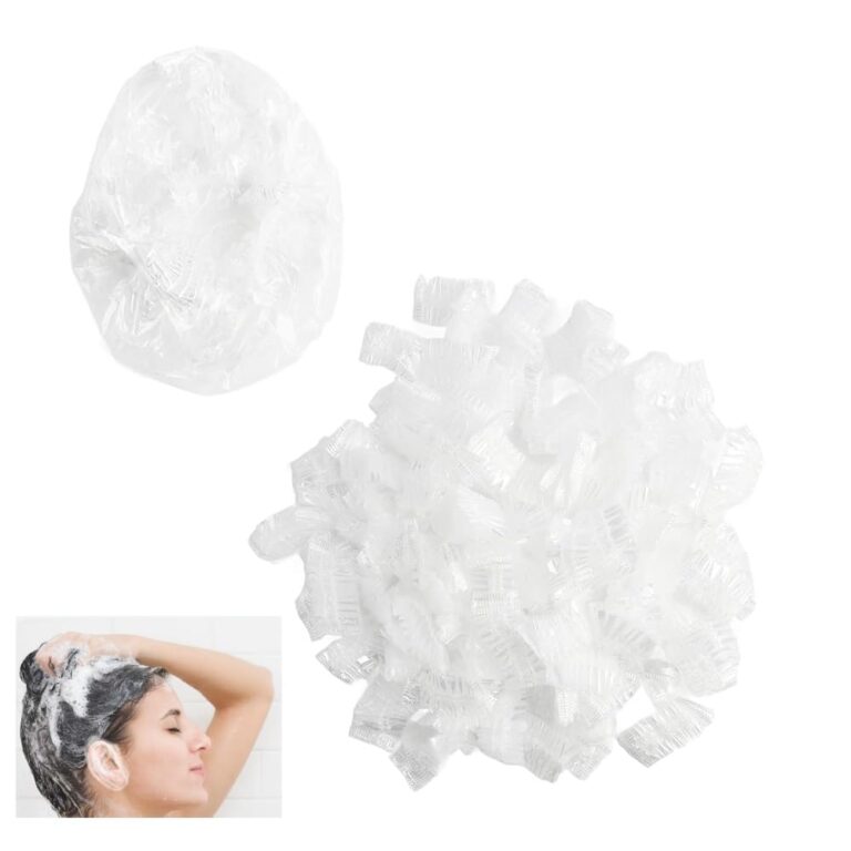 Paraorecchie monouso trasparenti con elastico – 200 pezzi