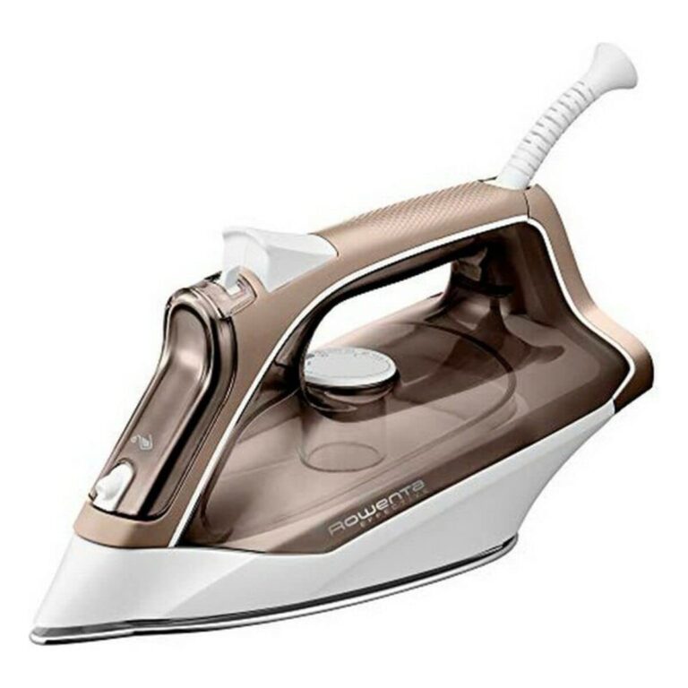 Rowenta DX1635 Effective + Ferro da Stiro a Vapore, 2400 W, 0.25 Litri, Colpo Vapore 120 g/min, con Piastra in Acciaio Ino...