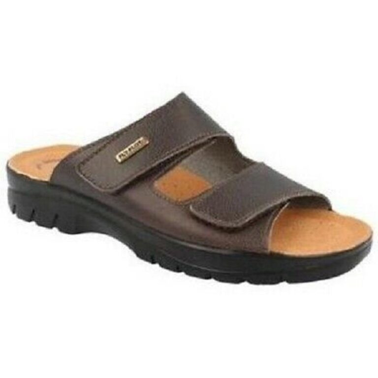 Fly Flot Ciabatta Aperta con Velcro per Uomo