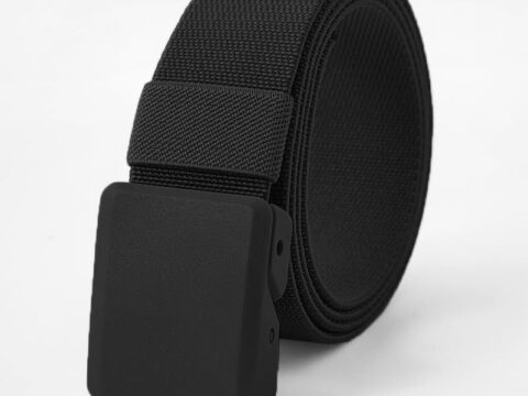 Cintura tattica militare in nylon regolabile senza fori
