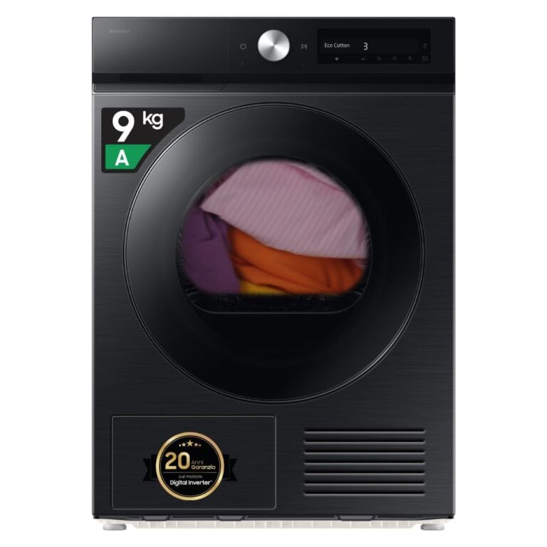 Samsung Bespoke AI Asciugatrice 9 kg Pompa di Calore con Wi-Fi