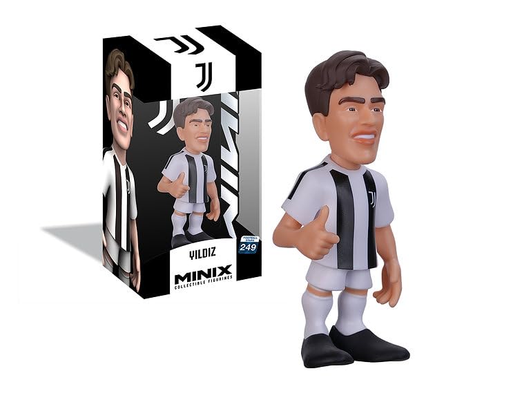 MINIX - Stelle del Calcio #249 - Juventus - Kenan Yildiz - Figurina da Collezione 12 cm