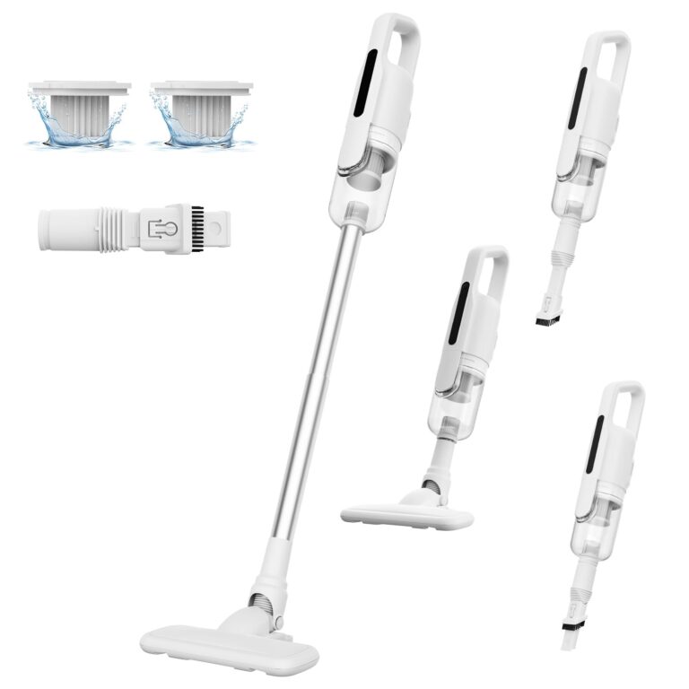 Suirviz U5PRO Aspirapolvere Senza Fili, 28,000Pa Potente Aspirazione, 35Min di Autonomia, Scopa Elettrica Ultra Leggera co...