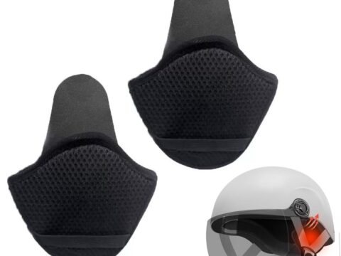 WUFKOP Paraorecchi per casco bici e scooter – 2 cuffie universali smontabili
