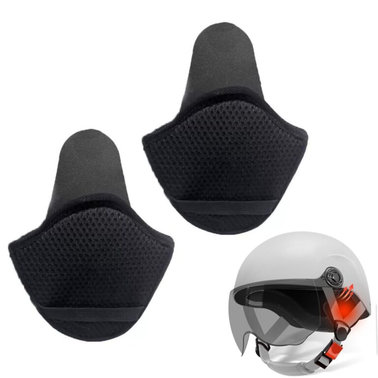 WUFKOP Paraorecchi per casco bici e scooter – 2 cuffie universali smontabili