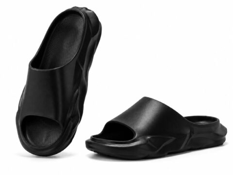 CLEIKS Pantofole da Bagno Antiscivolo per Uomo
