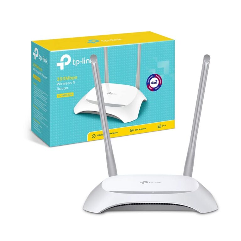 TP-Link TL-WR840N Router Wi-Fi N300 con 5 porte LAN
