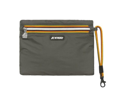 K-Way Pochette Nimes Verde Scuro