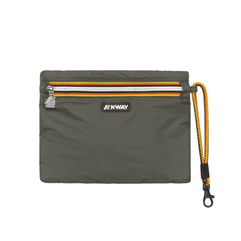 K-Way Pochette Nimes Verde Scuro