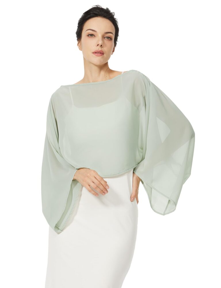 Beautelicate Bolero Chiffon Donna Coprispalle Cerimonia