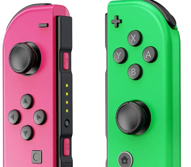 Mhwlhbx Joy-Con per Switch - controller sostitutivi L/R con vibrazione