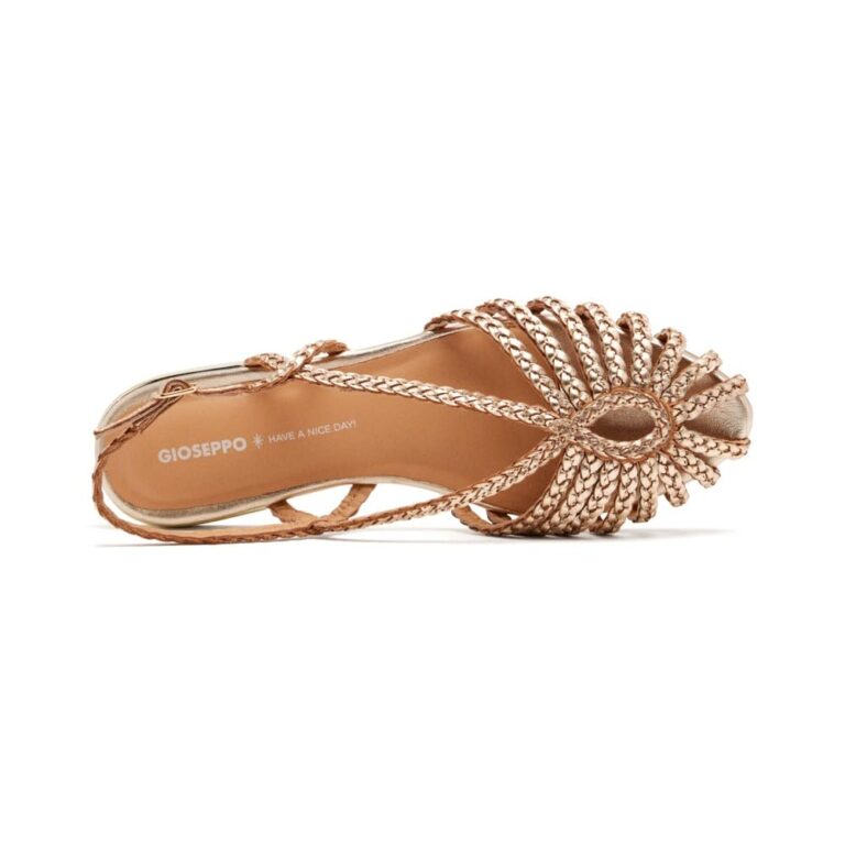 GIOSEPPO Hingham – Mules in pelle intrecciata da donna