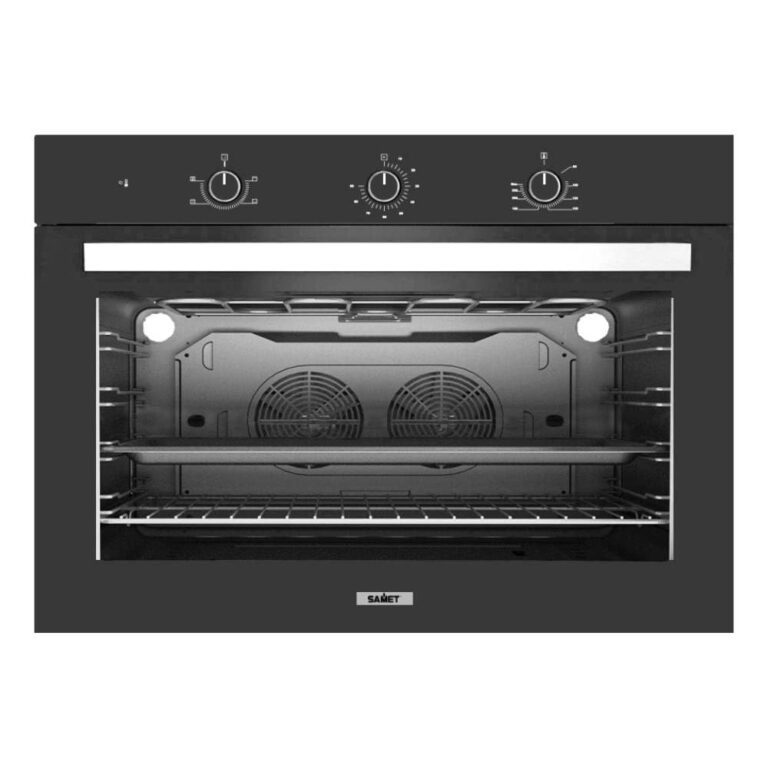 Samet Apollo Forno da Incasso 90 cm Ventilato 100 L Nero Classe A