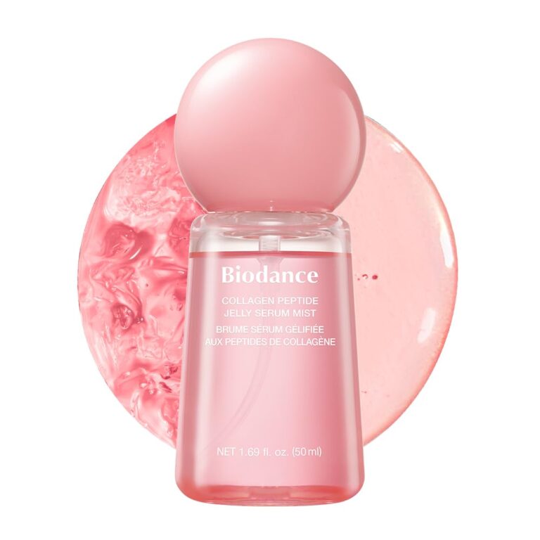BIODANCE Jelly Serum Mist al Collagene Peptidico – Spray Viso Idratante Effetto "Glass Skin", Anti-Age Rimpolpante, Hydrog...