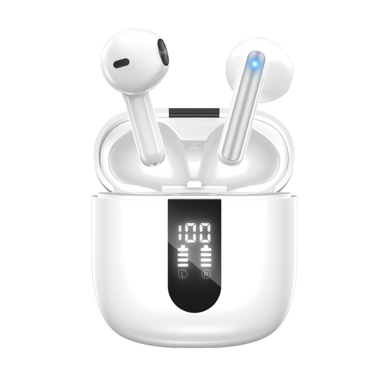 JBES Auricolari Bluetooth 5.4 In-Ear con ENC e 60 ore di autonomia