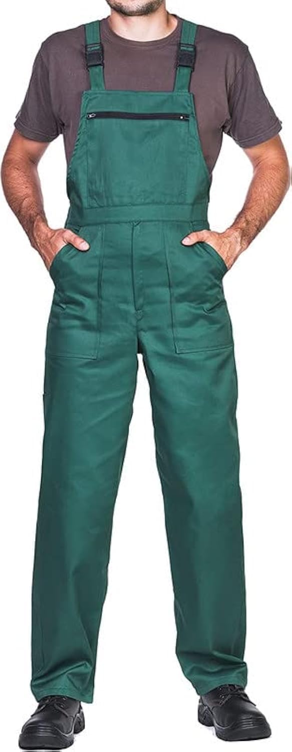 Salopette da Lavoro Uomo Made in EU – Taglie S-3XL, Più Colori