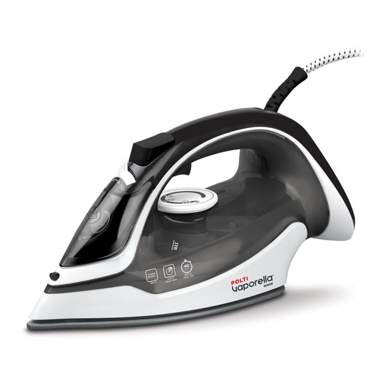 Polti Vaporella Quick Q080, Ferro da Stiro a Vapore con Piastra con Rivestimento in Ceramica, Potenza Max 2600 W, Colpo di...