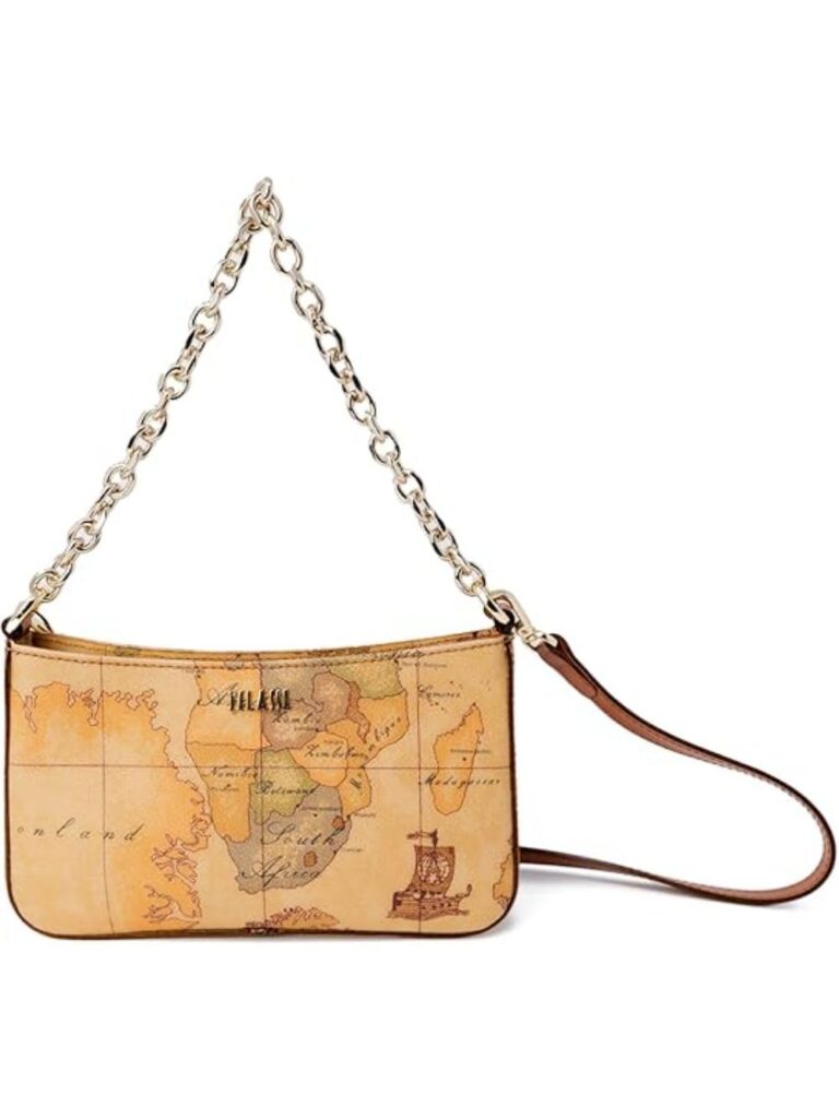 ALVIERO MARTINI 1a CLASSE Pratica borsa a tracolla chiusa con zip. Presenta uno scomparto principale, tasche interne di cu...