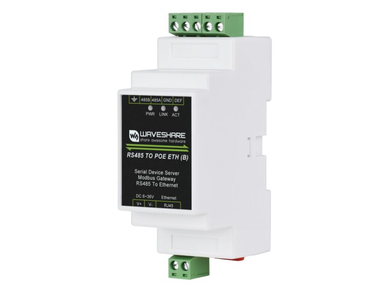 Gateway Seriale RS485 su Ethernet Modbus MQTT con PoE