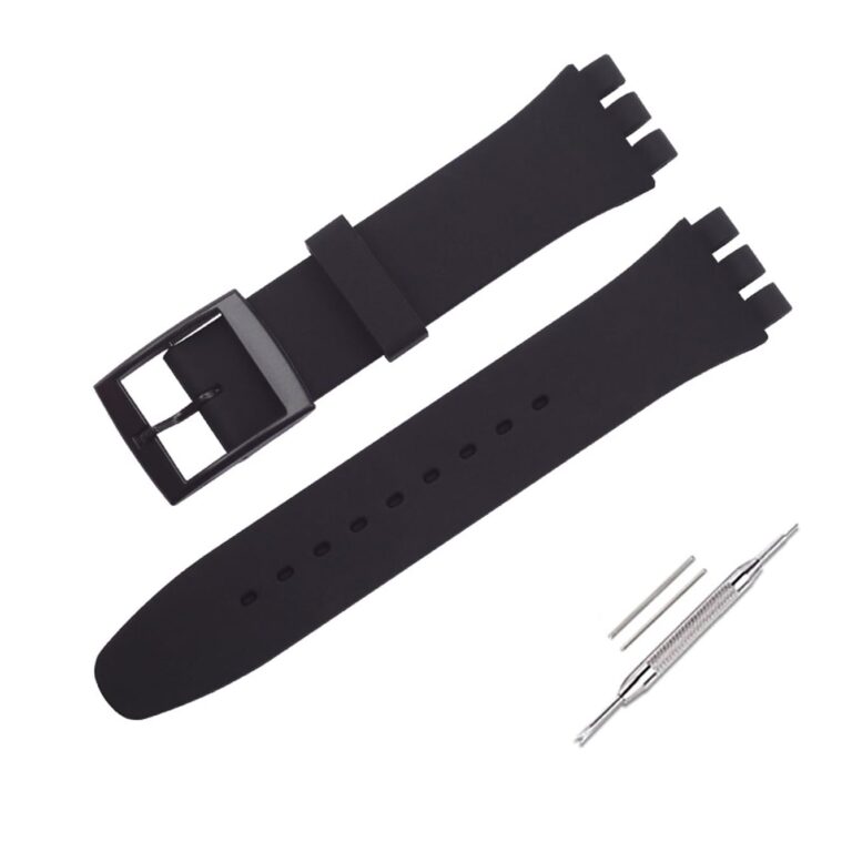 OLXIYOC Cinturino in Silicone per Swatch Impermeabile